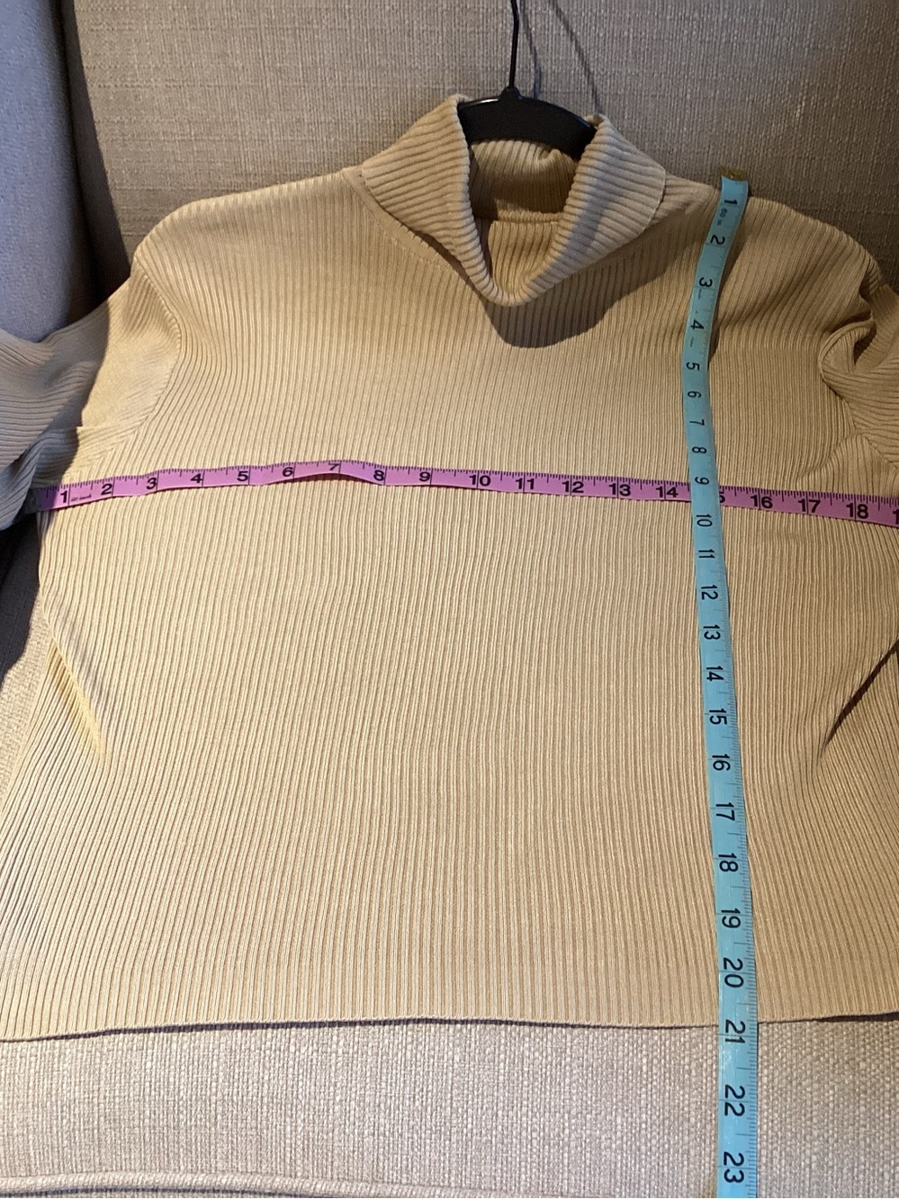 Ann Taylor silk turtleneck sweater vintage 100% silk size large